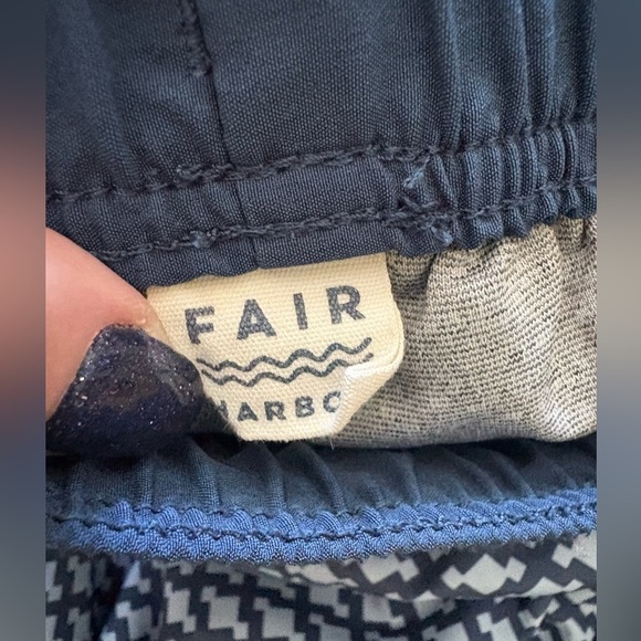 Fair Harbor The Anchor Mist Seaview Mens Lined Blue Swim Board Shorts Trunks 3XL - Picture 13 of 13